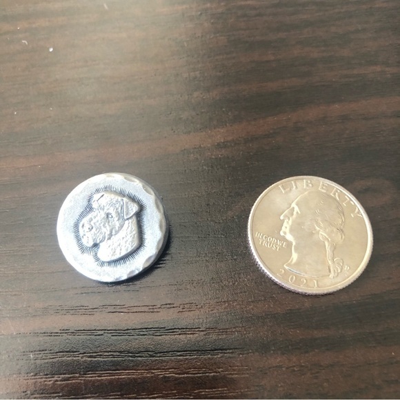 Welsh Terrier Rawcliffe Pewter Pin 1983 - Picture 2 of 4